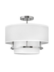 Graham 3 Light Medium Semi-Flush Mount